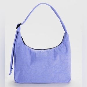 BAGGU MINI Nylon Shoulder Bag in Bluebell
